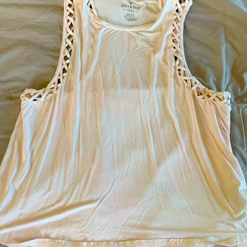 Sleeveless soft t shirt XXL